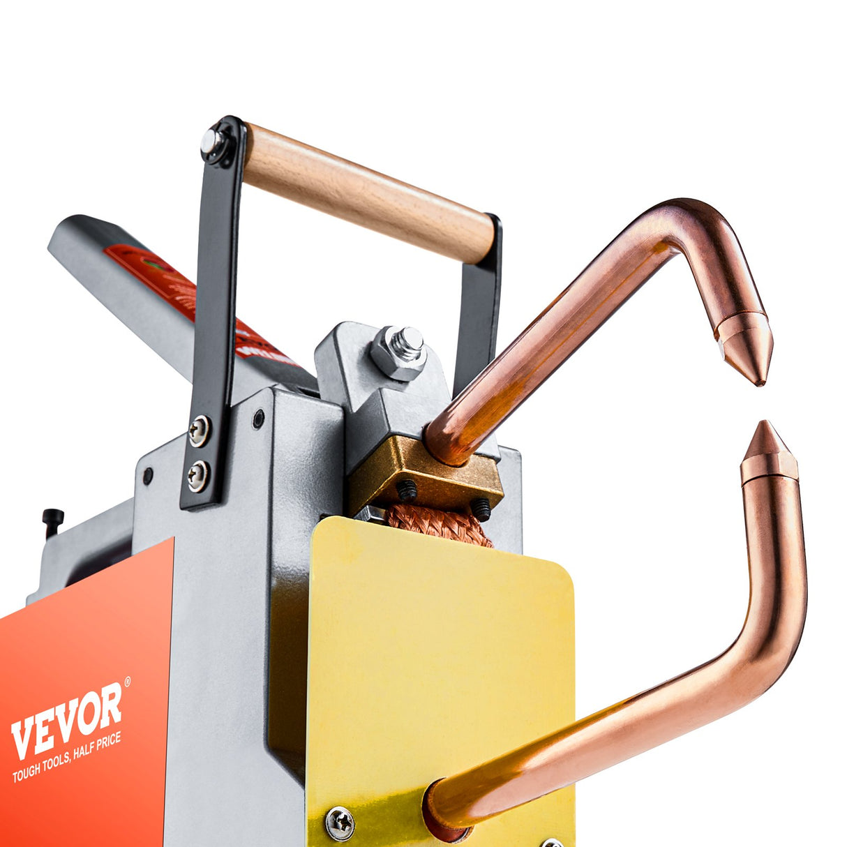 VEVOR Portable Spot Welder, 1/8-inch Thick Spot Welder Machine with 8KVA Input Capacity, Handheld Welding Tip Gun Metal Sheet Spot Welding Machine for Carbon Steel, Aluminum Sheet