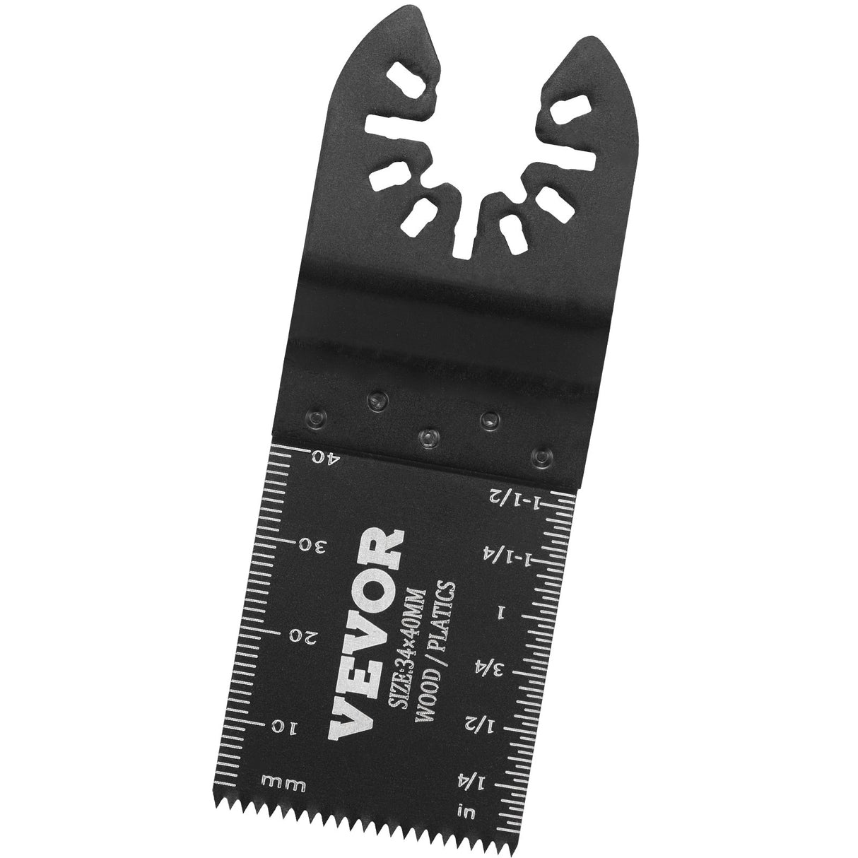 VEVOR 50PCS Oscillating Saw Blades, Universal Quick Release Oscillating Saw Blades, Multitool Tool Blades for Wood Plastic Aluminum, Fit Dewalt Bosch