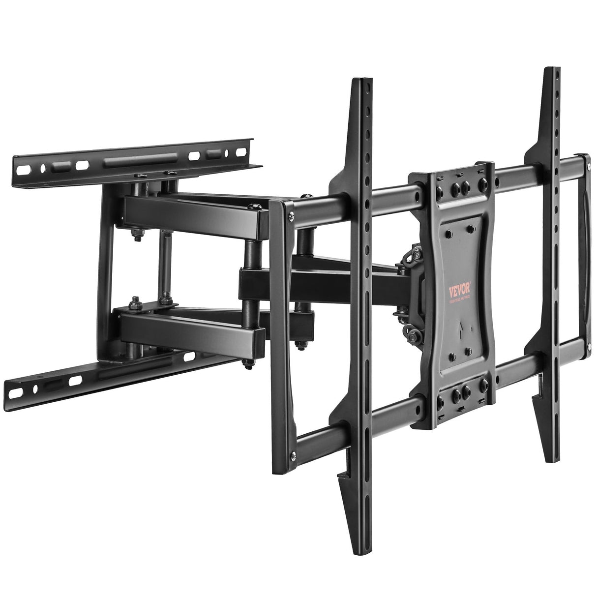 VEVOR Full Motion TV Mount Fits for Most 37-75 inch TVs, Swivel Tilt Horizontal Adjustment TV Wall Mount Bracket with 4 Articulating Arms, Max VESA
