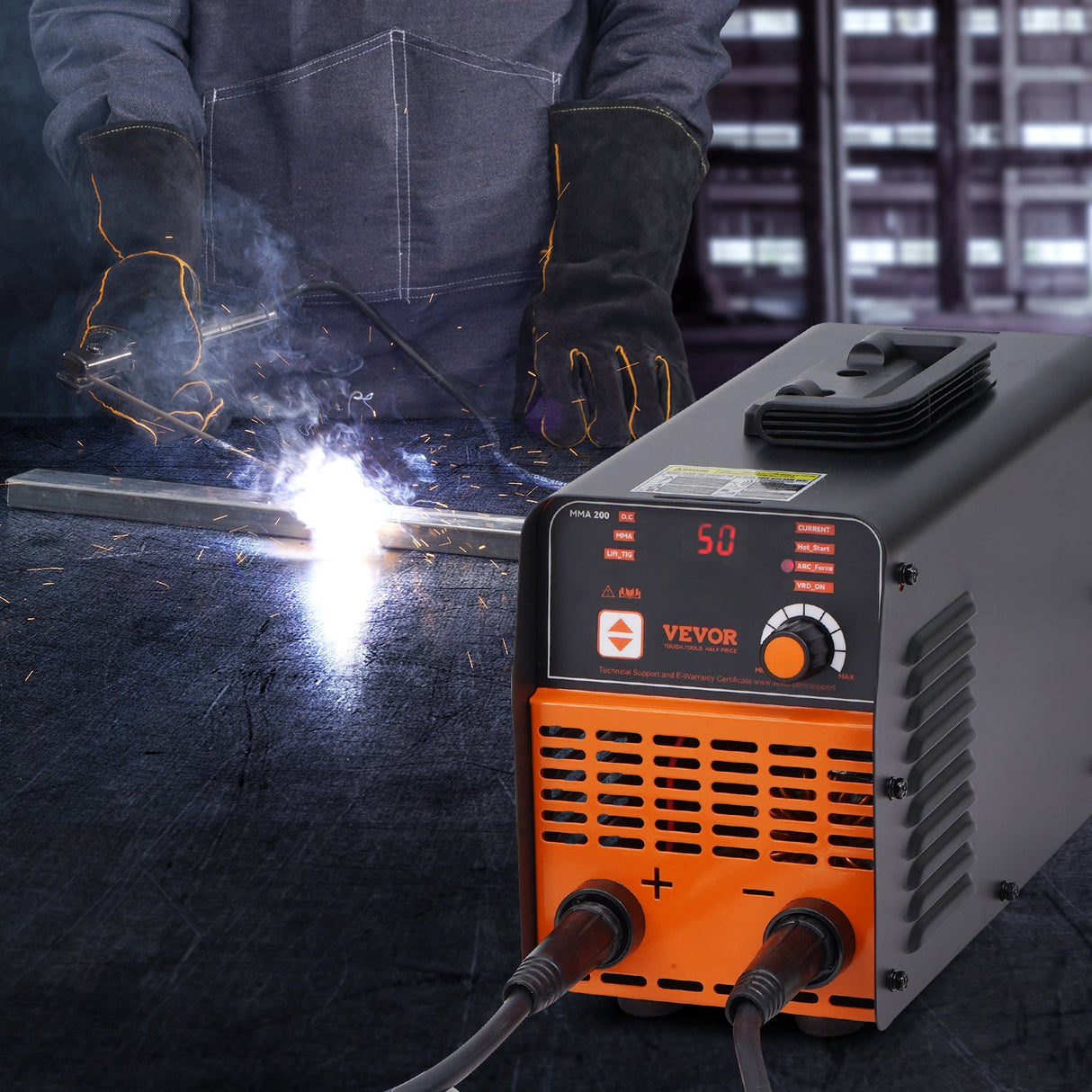 ARC Stick Welder 220V 160A 2in1 Lift TIG Welding Machine Hot Start