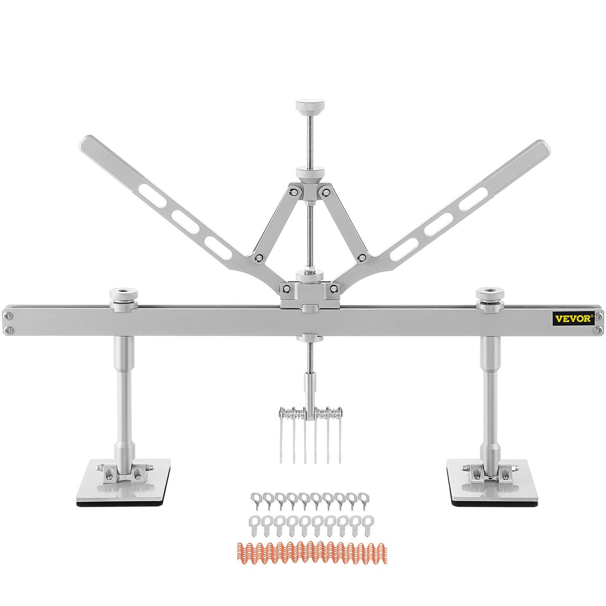 VEVOR Dent Pull Lever Bar Kit Fit for Both Aluminum and Steel Dent Pulling (43INCH/1100MM)