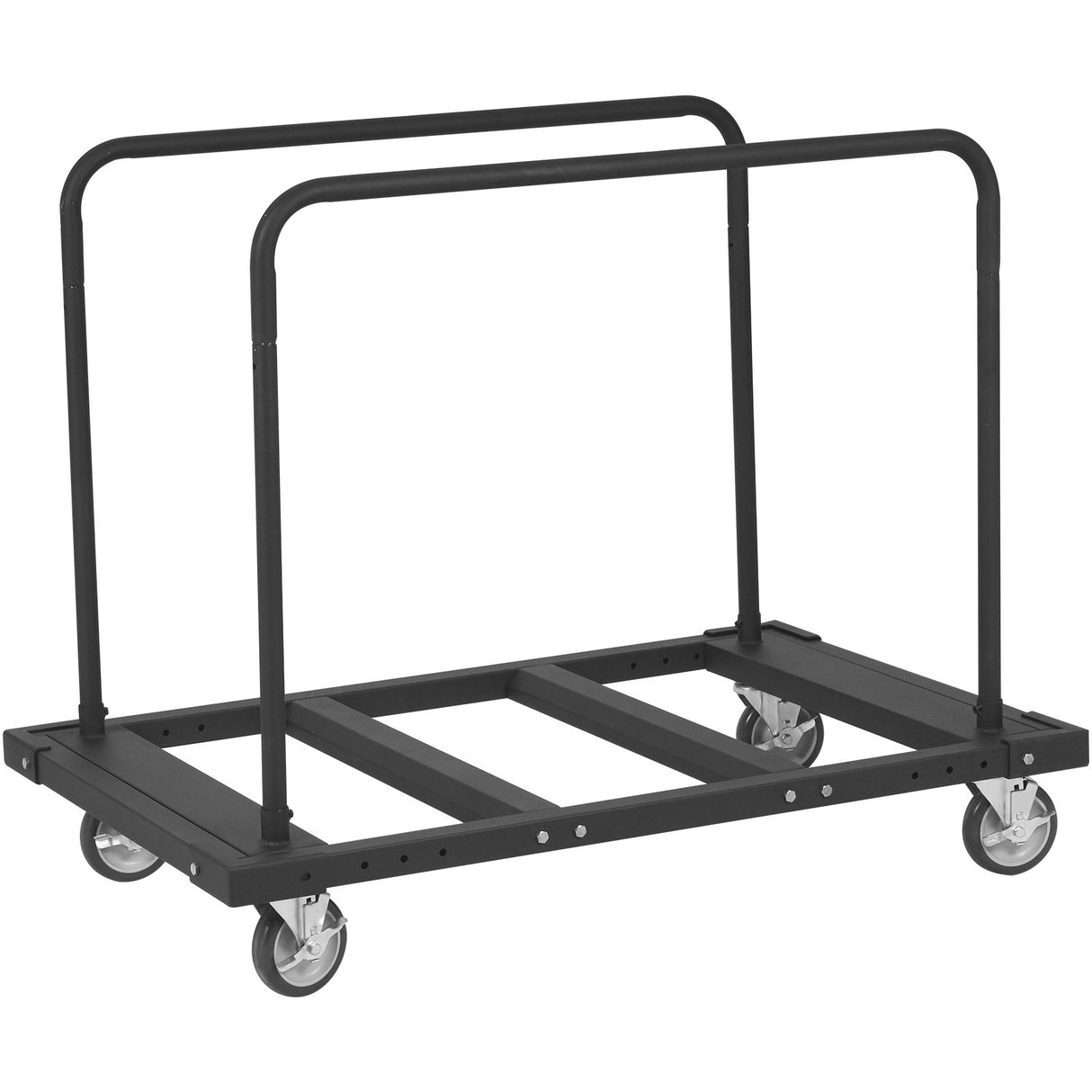 VEVOR Drywall Cart, 1800 LBS Panel Dolly Cart with 45.28" x 29.13" Deck and 5" Swivel Wheels, Heavy-Duty Drywall Sheet Cart, Handling Wall Panel,