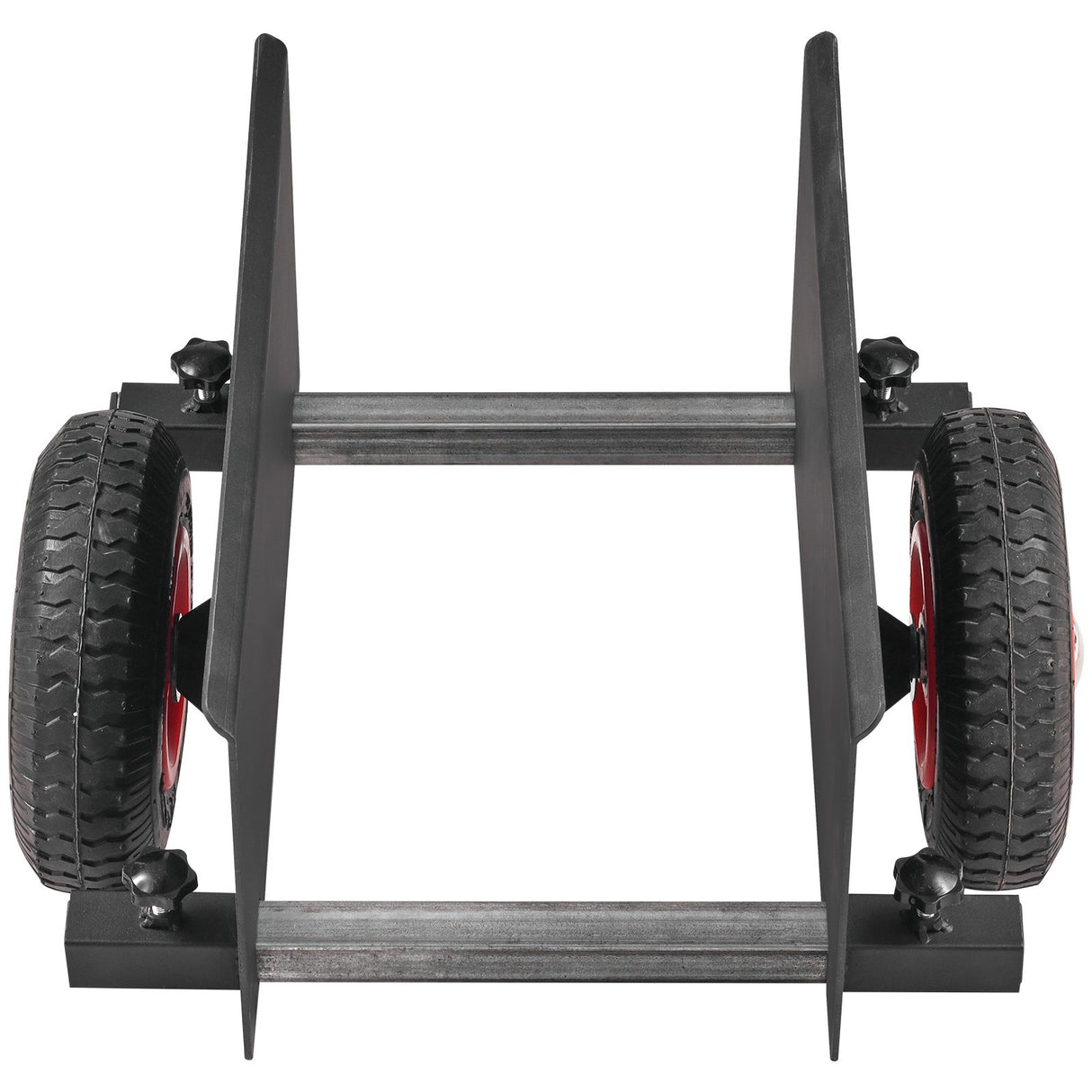 VEVOR Panel Dolly, 600LBS Capacity Slab Dolly, Heavy-duty Drywall Mover with 8" Pneumatic Wheels, Adjustable Clamp Panel Cart for Drywall Sheet, Material Handling, All Terrain Moving Cart