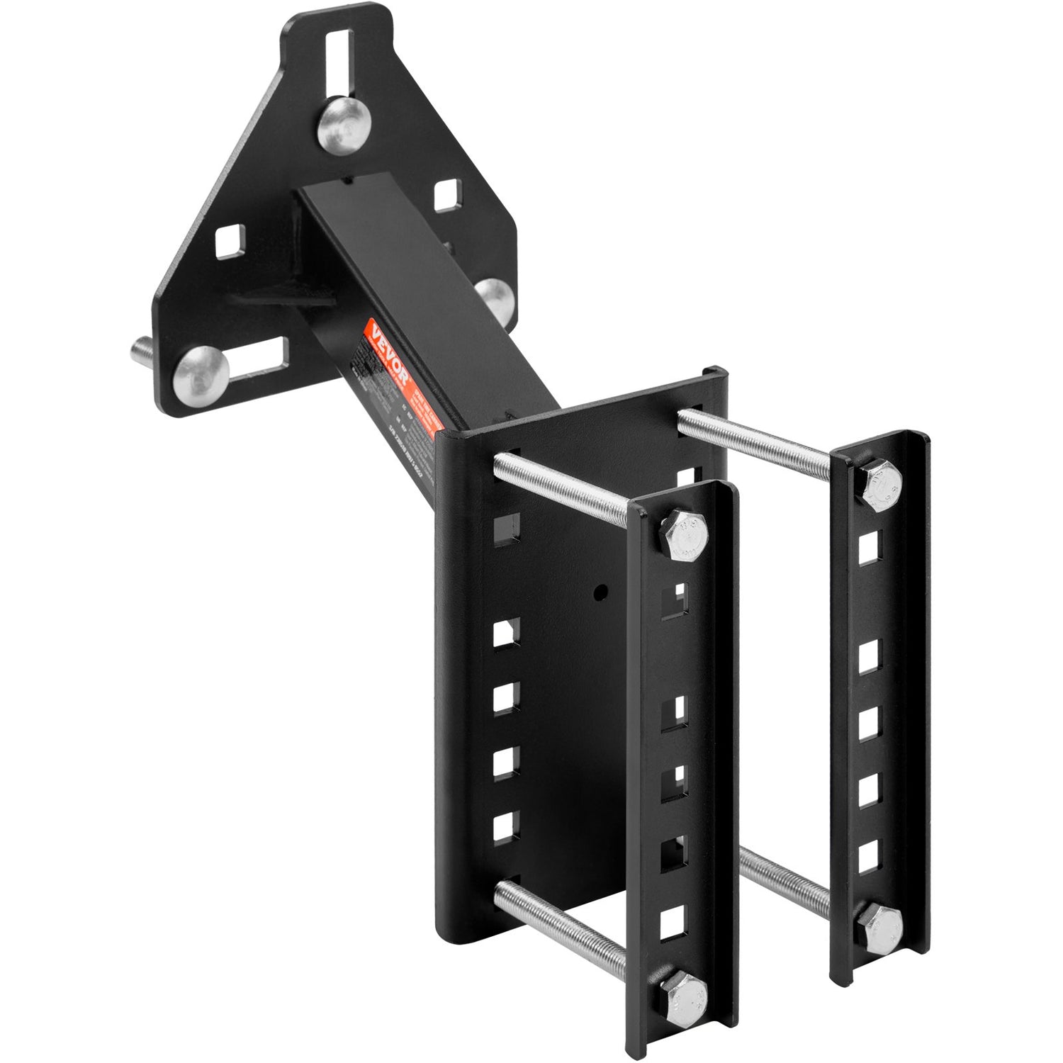 VEVOR Spare Tire Carrier, Trailer Spare Tire Mount, 160 lbs Capacity, Utility Trailer Accessories Fits Most 4 & 5 & 6 & 8 Lugs Wheels on 4", 4.25", 4.5", 4.75", 5", 5.5", 6", 6.5" Bolt Patterns