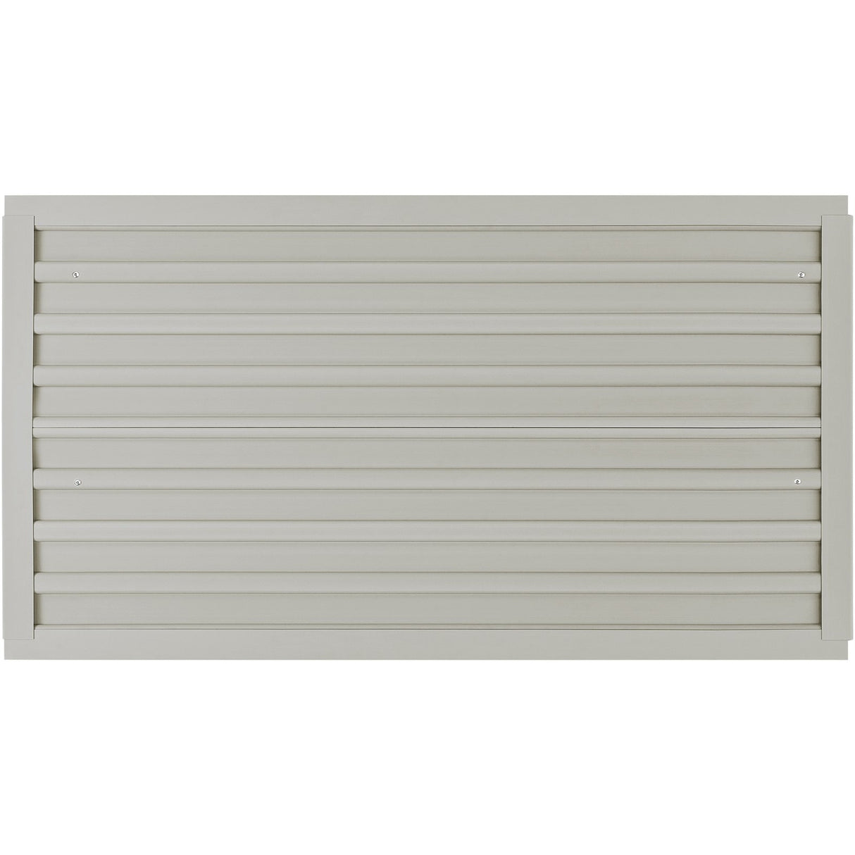VEVOR Slatwall Panels, 121.9 x 30.48 cm Gray Garage Wall Panels (Set of 2 Panels), Heavy Duty Garage Wall Organizer Panels Display Perfect for Retail