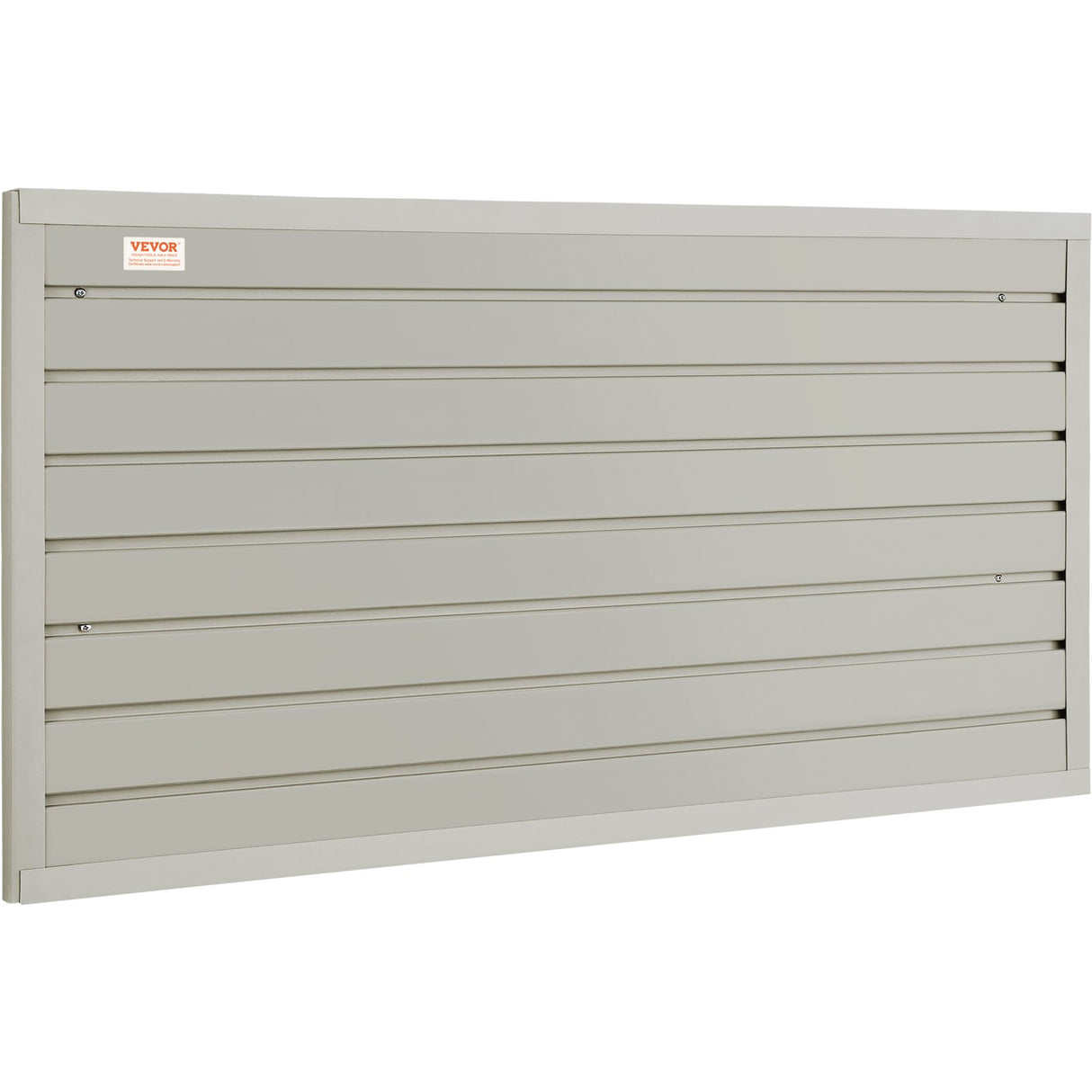 VEVOR Slatwall Panels, 121.9 x 30.48 cm Gray Garage Wall Panels (Set of 2 Panels), Heavy Duty Garage Wall Organizer Panels Display Perfect for Retail