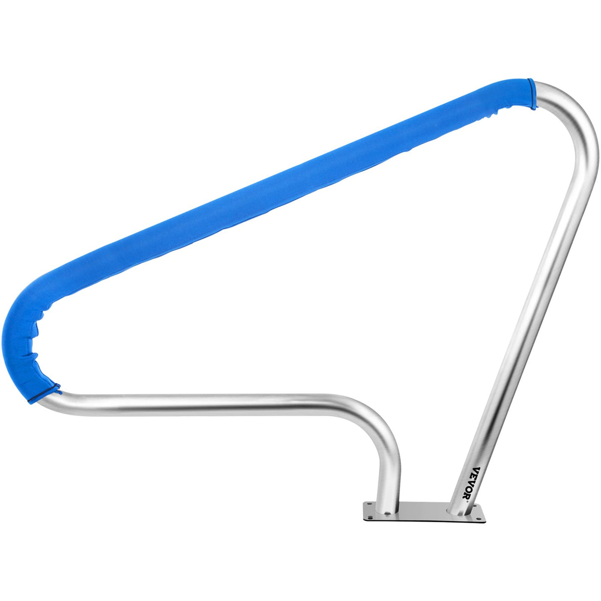 VEVOR Pool Rail 48x36 Pool Railing 304 Stainless Steel 250LBS Load Capacity Silver Rustproof Pool Ha