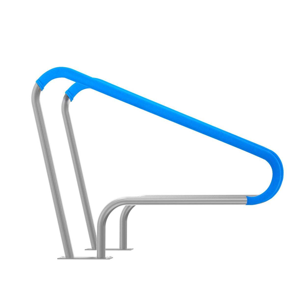 VEVOR Pool Handrail 2 PCS 48x36in Stainless Steel with Base Plate for Spas