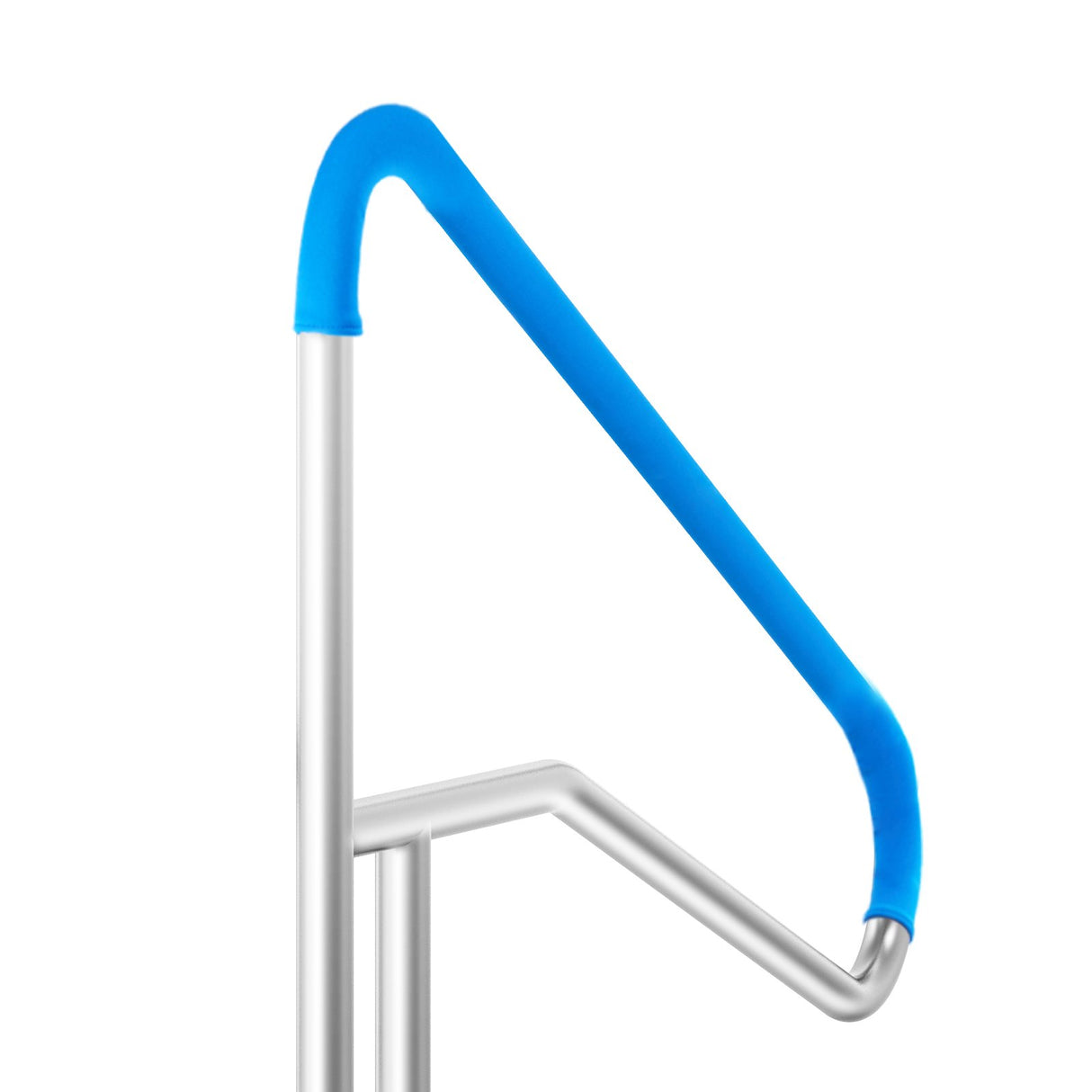 Pool Handrail 55 x 32 inch Stainless Steel with Base Plate for Spas