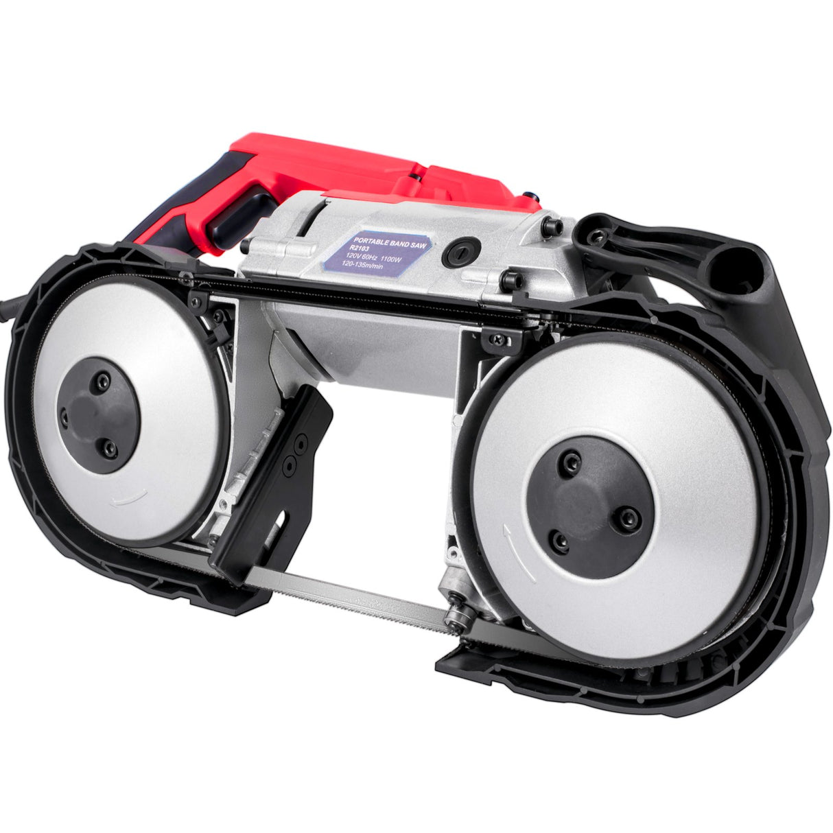 VEVOR Variable-Speed 127mm Deep Cut Portable Band Saw 220V 10Amp Motor Handheld