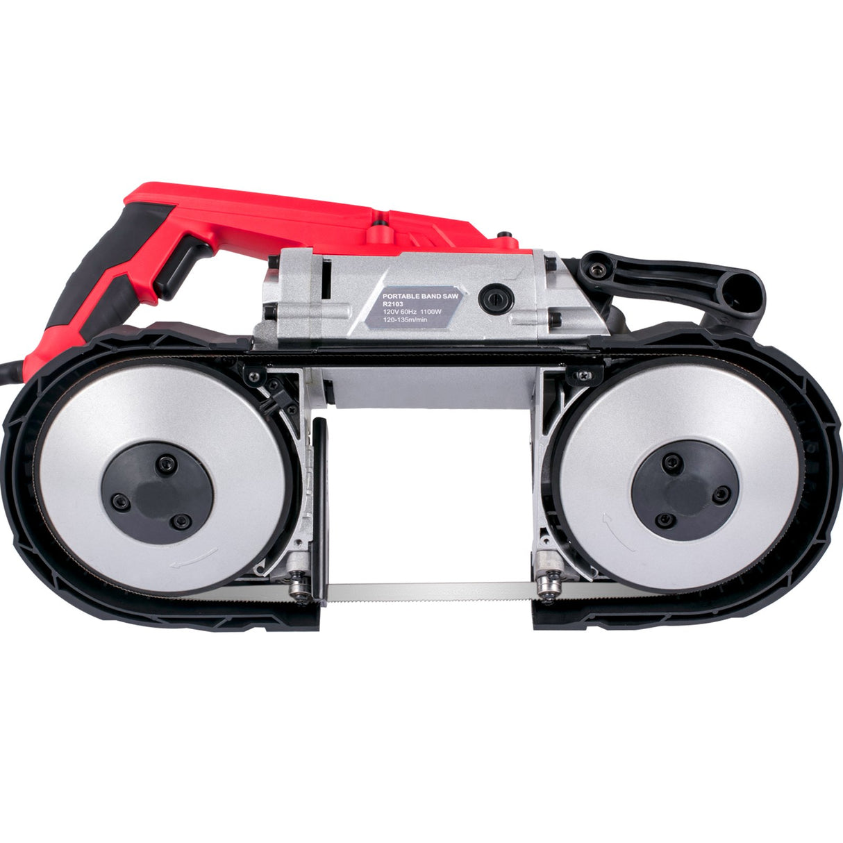 VEVOR Variable-Speed 127mm Deep Cut Portable Band Saw 220V 10Amp Motor Handheld