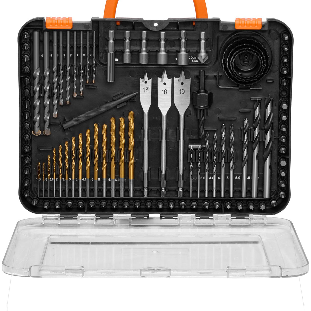 VEVOR Drill Bit Set 100PCS Screwdriver Bit Set with Carrying Case Multi-purpose