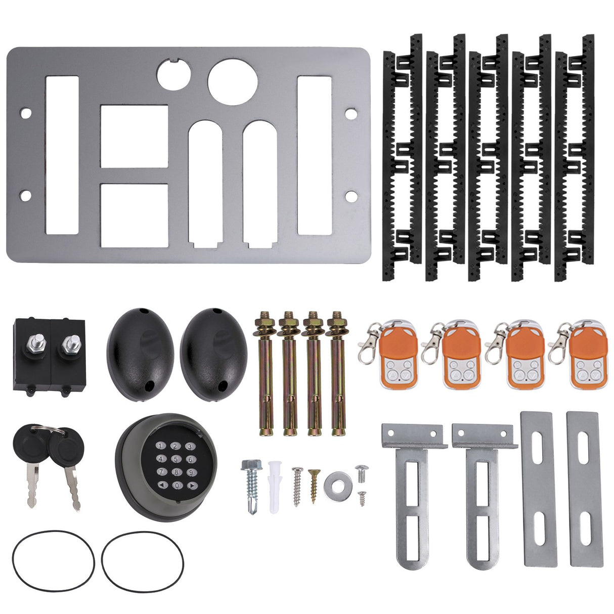 VEVOR Sliding Gate Opener Automatic Sliding Gate 1800 KG 4 Remote & APP Control