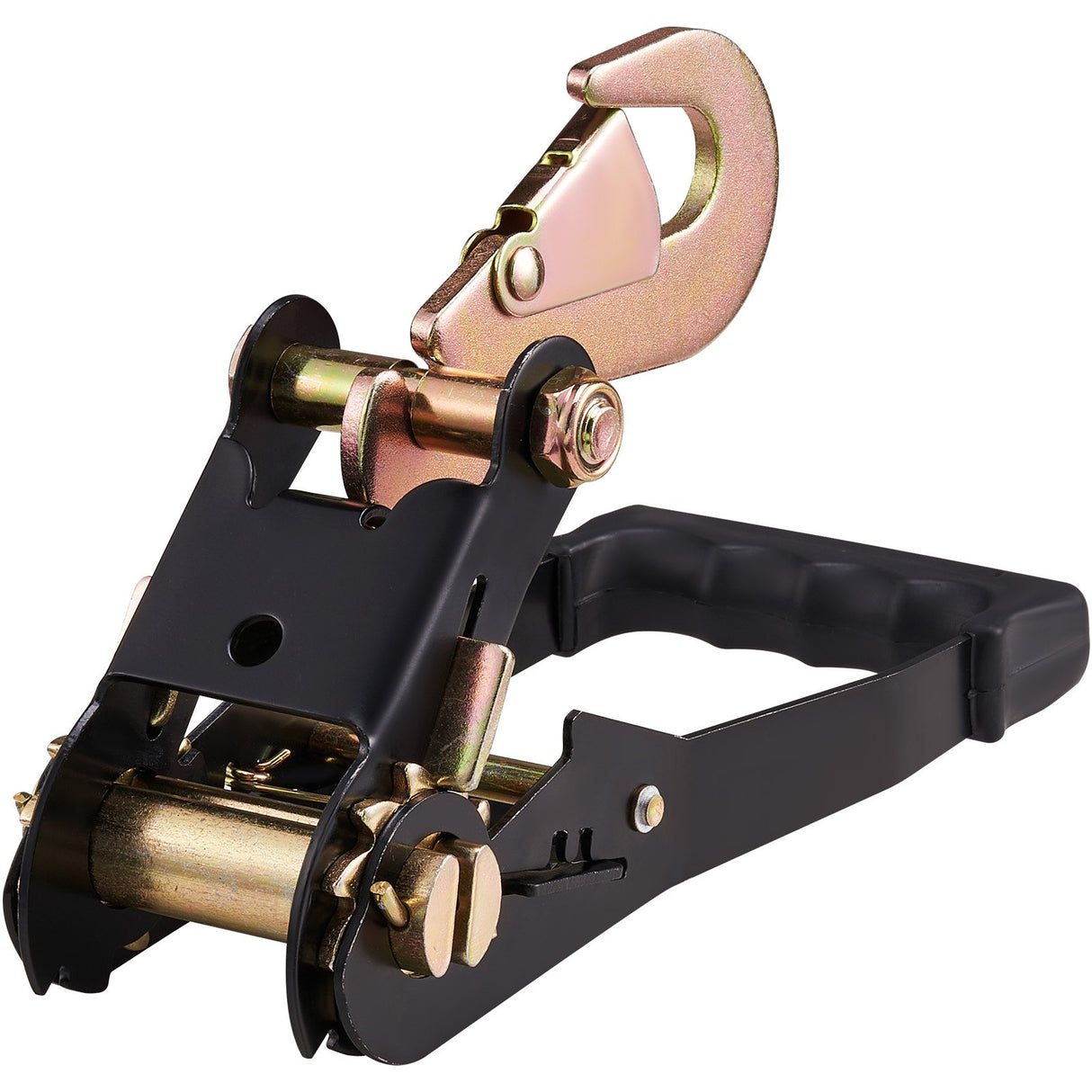 VEVOR Ratchet Tie Down Straps Kit, 5.08" x 304.8" Tire Straps, 2500kgs Working Load, 11023 LBS Breaking Strength, Car Tie Down Straps with Snap Hooks