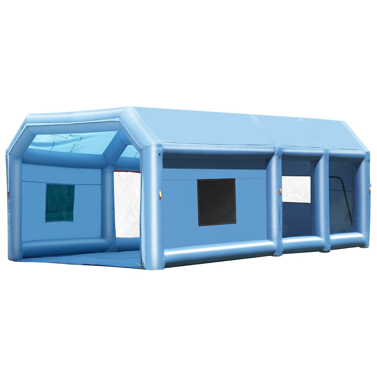 VEVOR Inflatable Paint Booth 29.5x15.7x11.8ft Inflatable Spray Booth 950W+750W