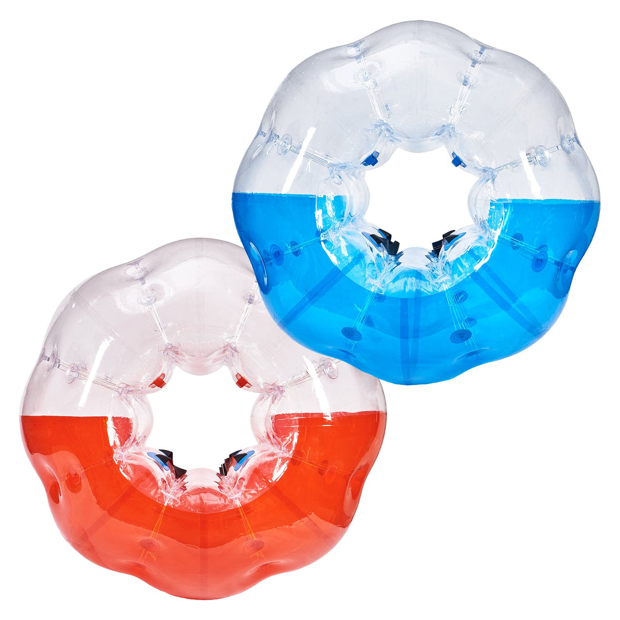 VEVOR Inflatable Bumper Balls 2-Pack, 5FT/1.5M Body Sumo Zorb Balls for Teen & Adult, 0.8mm Thick PVC Human Hamster Bubble Balls for Outdoor Team