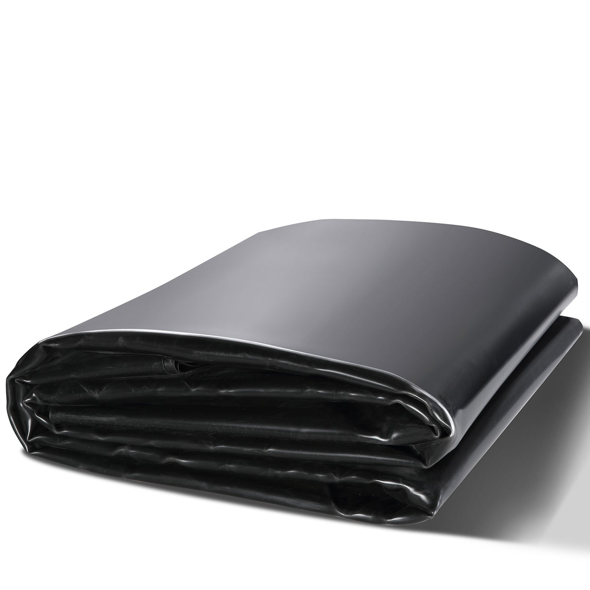 Pond Liner, 6 x 7.6 m 45 Mil Thick, Pliable EPDM Material Pond Skins, Easy Cutting Underlayment for Fish or Koi Pond, Waterfall Base, Water Features, Water Gardens, Fountains, Black
