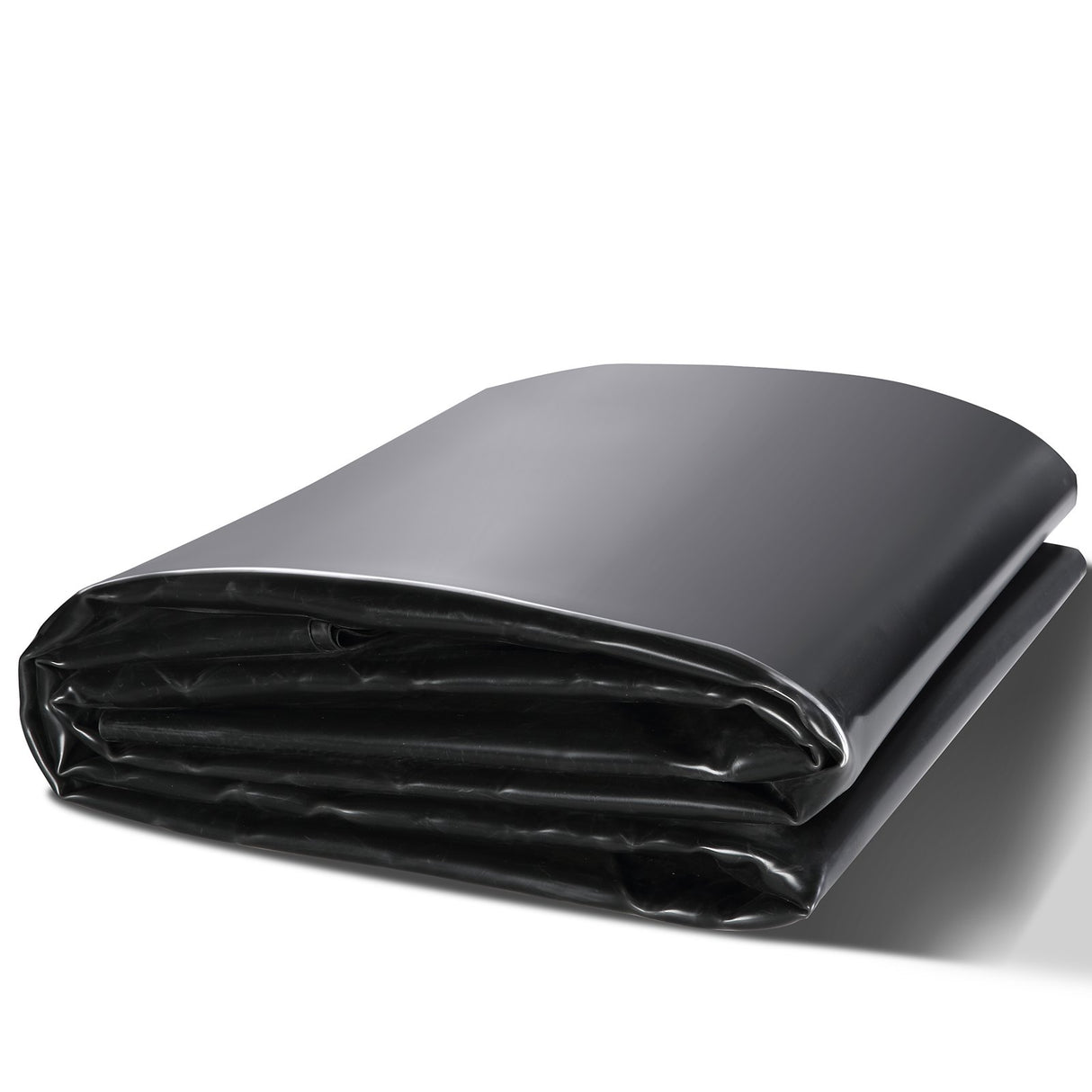 Pond Liner, 6 x 7.6 m 45 Mil Thick, Pliable EPDM Material Pond Skins, Easy Cutting Underlayment for Fish or Koi Pond, Waterfall Base, Water Features, Water Gardens, Fountains, Black