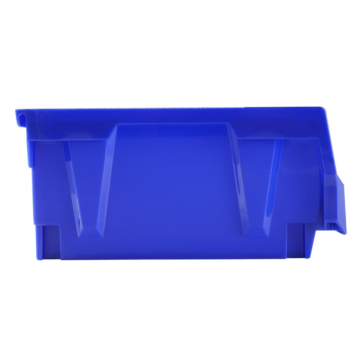 VEVOR Plastic Storage Bin, (276 mm x 279 mm x 128 mm), Hanging Stackable Storage Organizer Bin, Blue/Red, 6-Pack, Heavy Duty Stacking Containers for