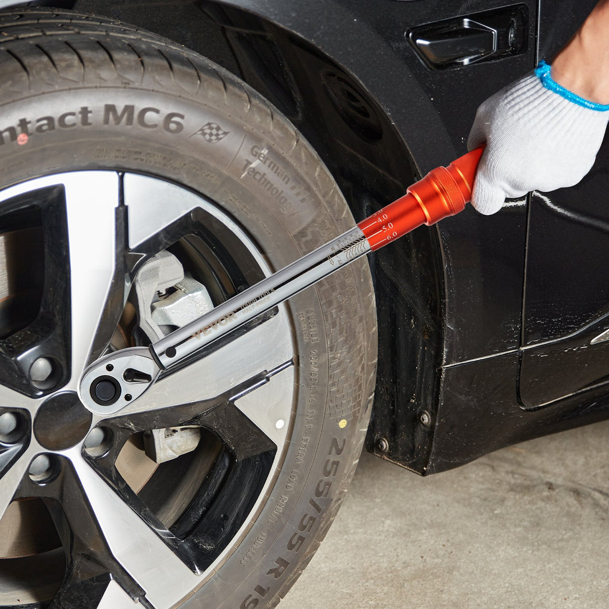 VEVOR Torque Wrench Adjustable Torque Wrench 1/2" Drive 10-150ft.lb/14-204n.m