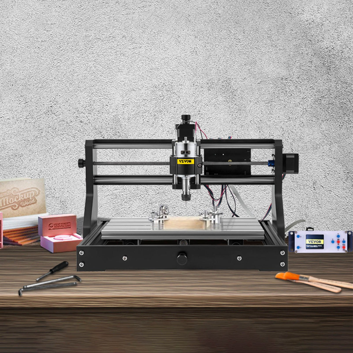 VEVOR CNC 3018 Pro CNC 3018 300?180?45 mm CNC Machine GRBL Control Mini Engraver with Offline Controller 3 Axis Engraving Machine for Carving Milling
