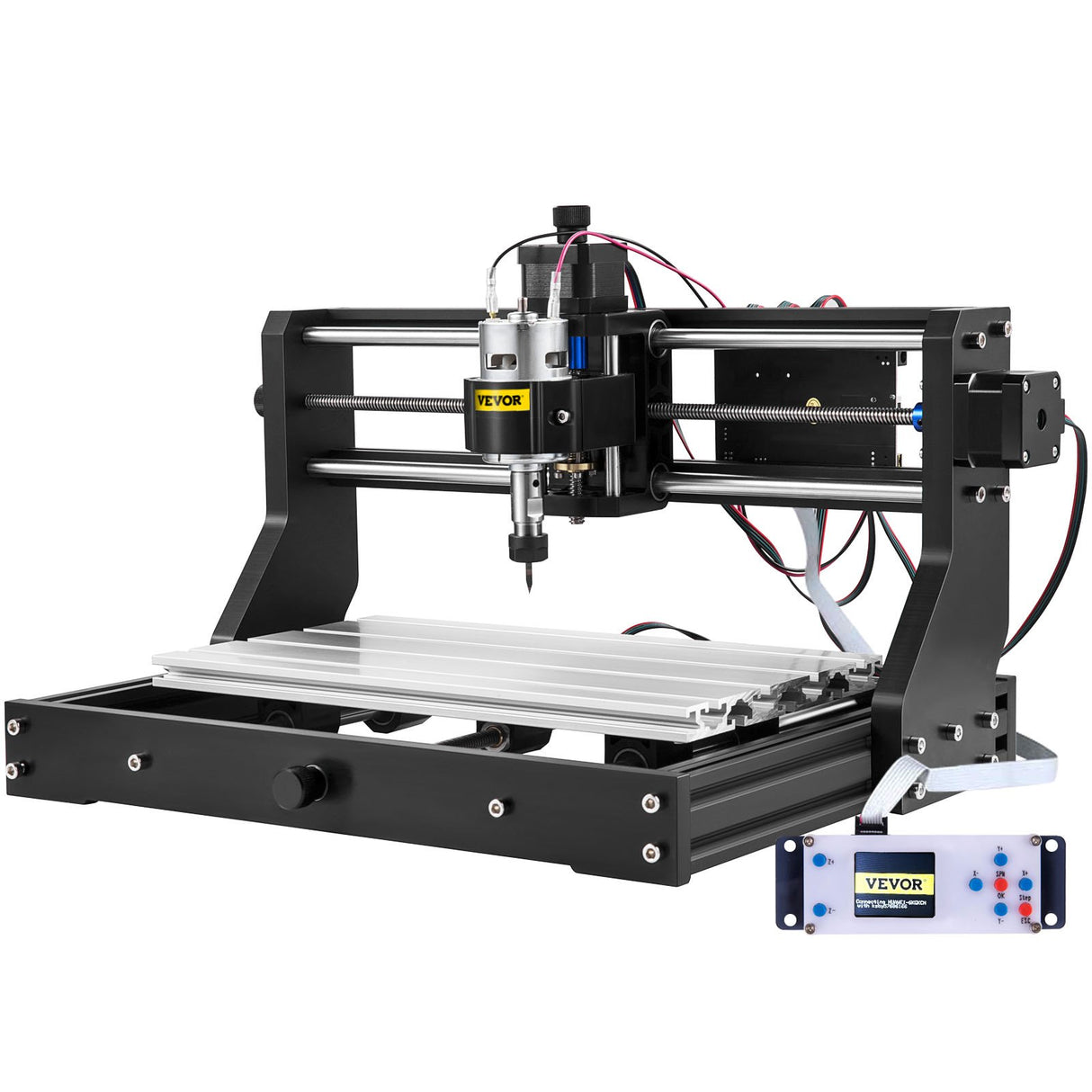 VEVOR CNC 3018 Pro CNC 3018 300?180?45 mm CNC Machine GRBL Control Mini Engraver with Offline Controller 3 Axis Engraving Machine for Carving Milling