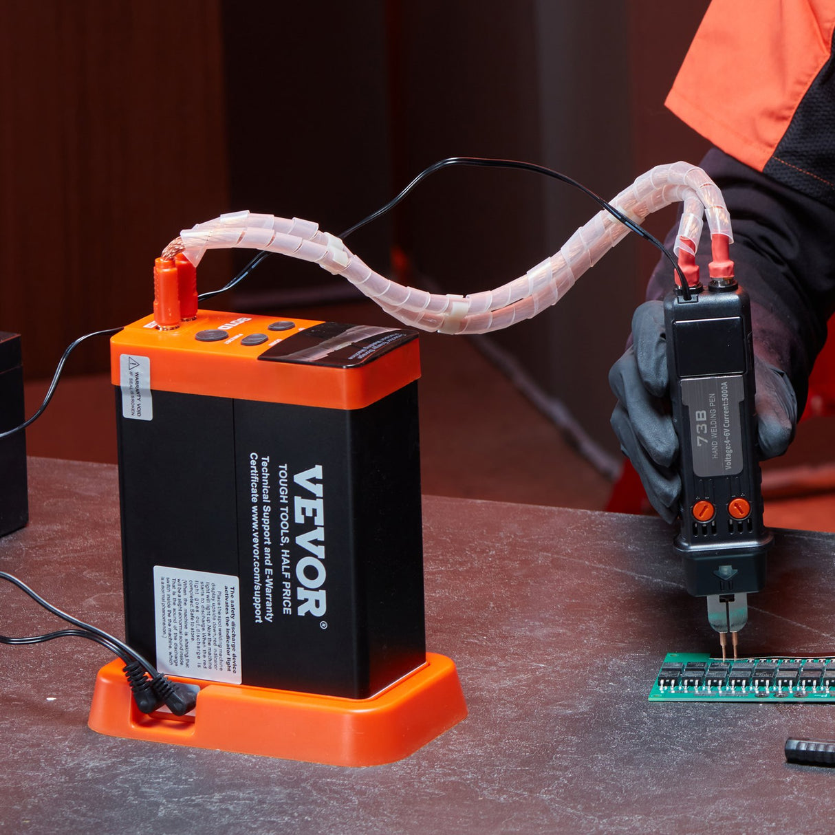 VEVOR 801D Battery Spot Welder 14.5KW Capacitor Energy Storage Pulse Spot Welder