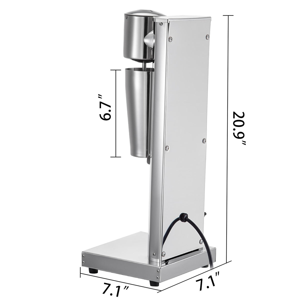 Vevor Milkshake Maker Kit, Electric Milkshake Maker, Stainless Steel Milkshake Machine