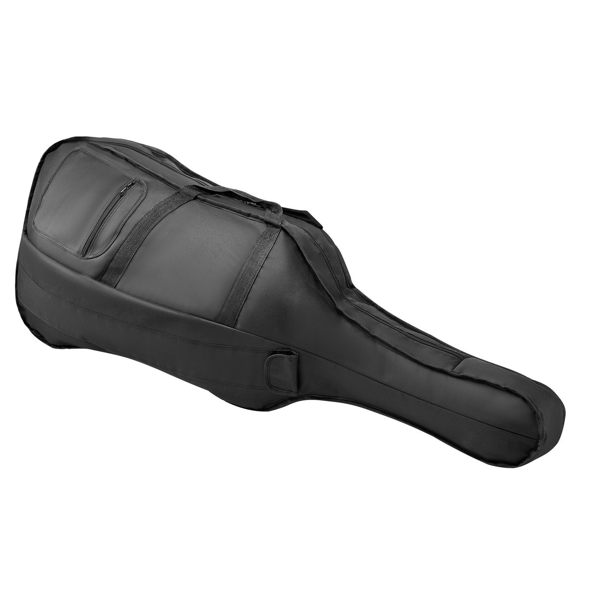 VEVOR 4/4 Full Size Cello Case, Nylon Waterproof, Lightweight Portable Travel Carrying Bag, with Reinforced Handle, Dual Shoulder Straps, Anti-Scratch, Professional Cello-Shape, for Cello, Black