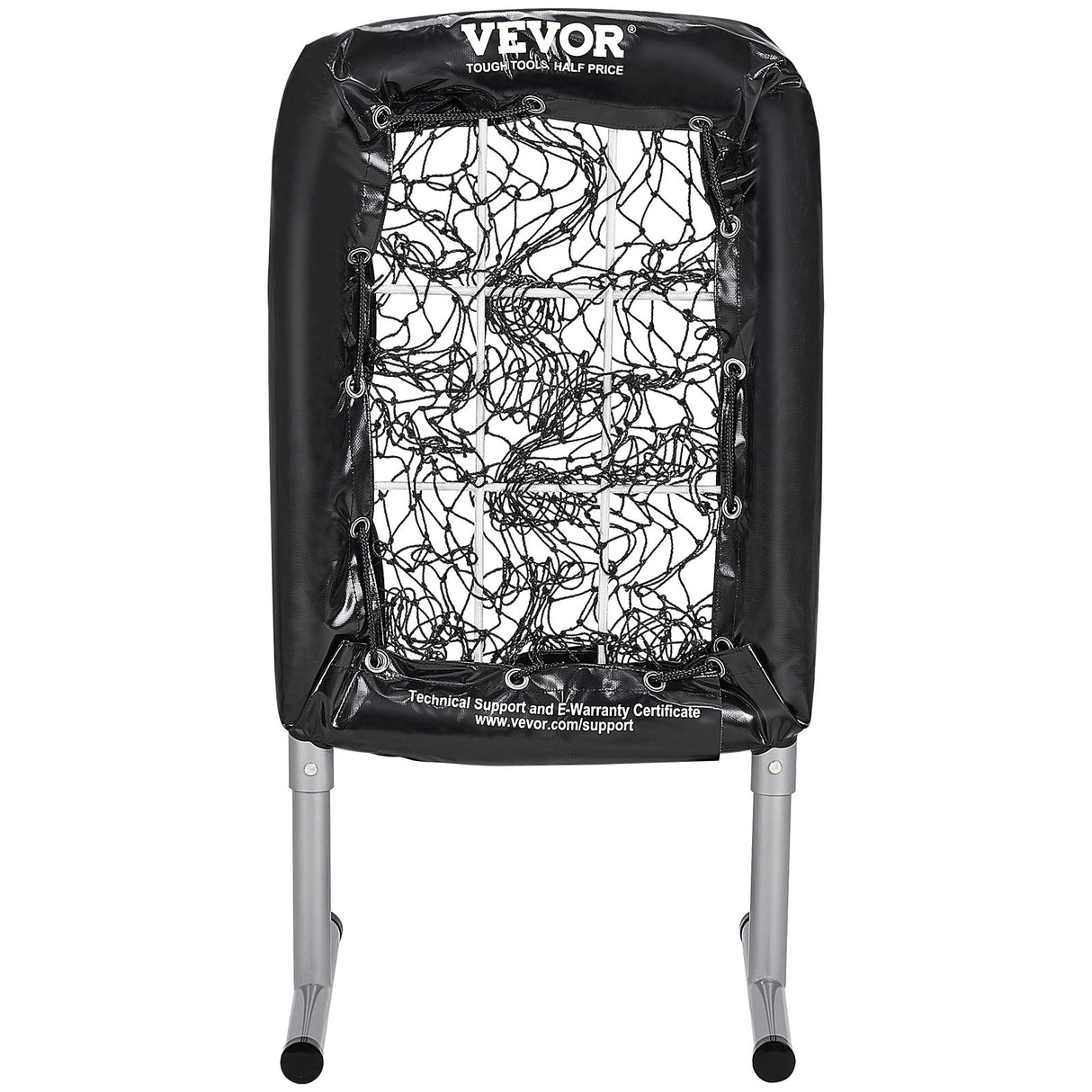 VEVOR 9 Hole Baseball Softball Pitching Net 9 Pocket Hitting Practice 21"x29"