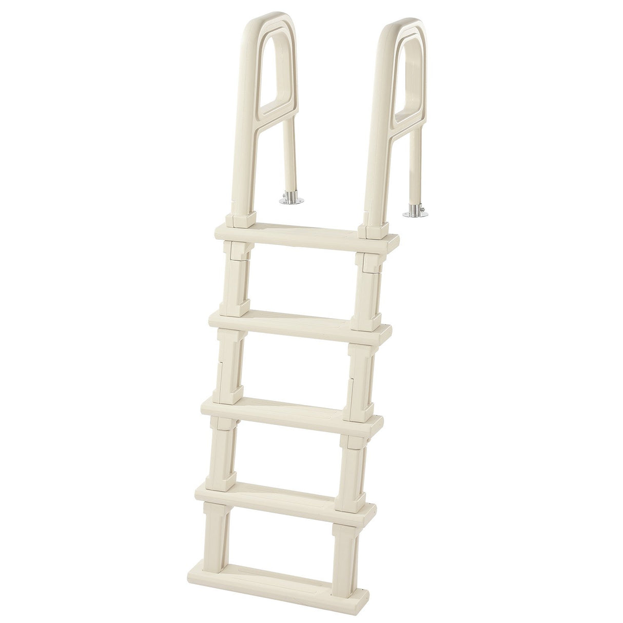 5-Step Inclined Robust Pool Ladder of 2 Handrails for 1219.2-1371.6mm Pool