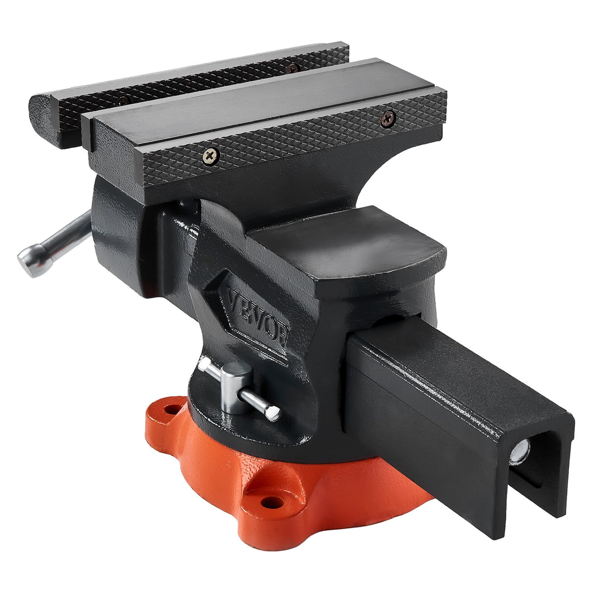 VEVOR 203 mm Bench Vice Multipurpose Heavy Duty Ductile Iron Swivel Locking Base