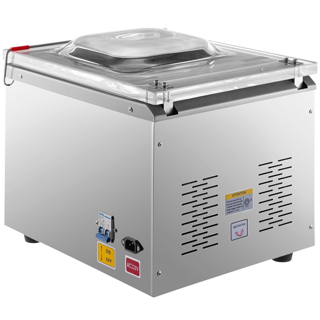 Vevor DZ-260C Digital Vacuum Sealer Food Vacuum Sealing Packing Machine 220V