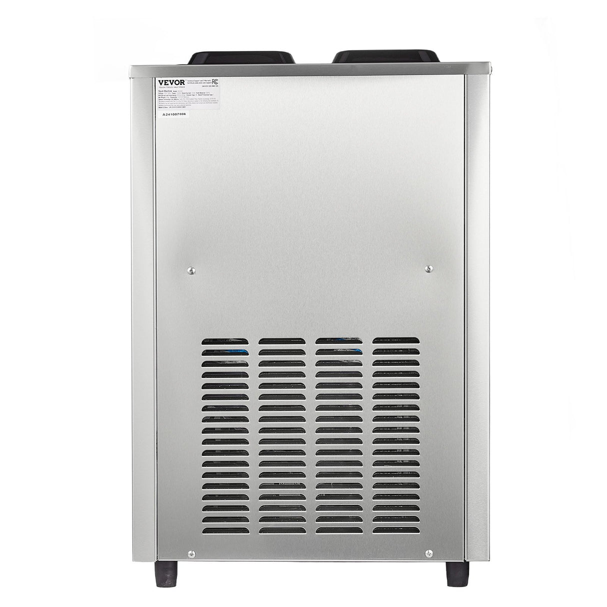 VEVOR Commercial Slushy Machine, 2 x 12L / 3.17 Gal Double Tanks, Cool and Freeze Modes, Stainless Steel Margarita Smoothie Frozen Drink Maker, Slushie Machine for Party Cafes Restaurants Bars Home