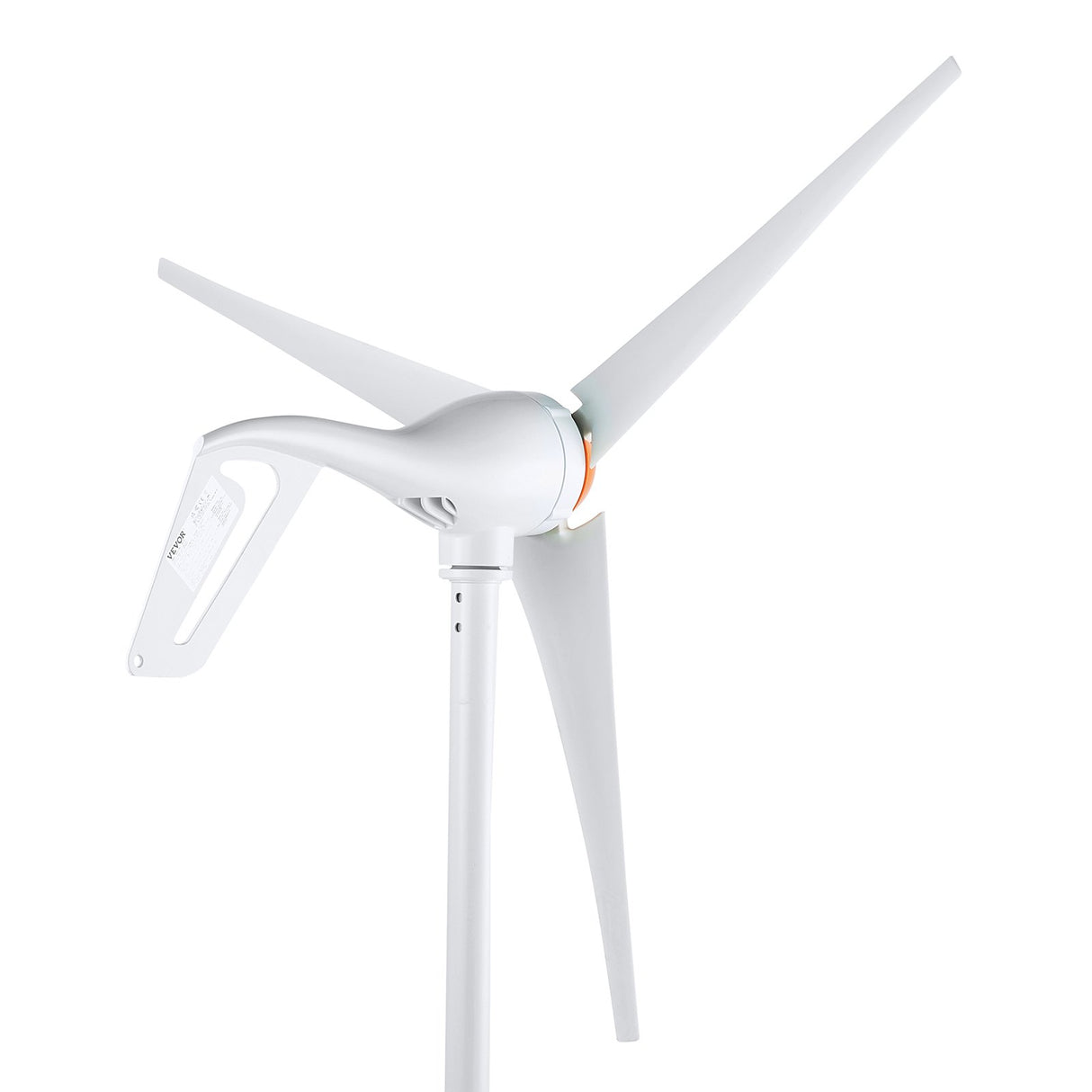 VEVOR 500W Wind Turbine Generator, 12V Wind Turbine Kit, 3-Blade Wind Power Generator with Anemometer, MPPT Controller & Adjustable Windward Direction, Suitable for Home, Farm, RVs, Boats