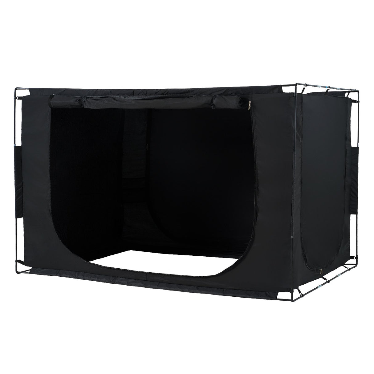 VEVOR 3 Doors Bed Tent Breathable Tent 70% Blackout with 9.5 mm Fiber Poles