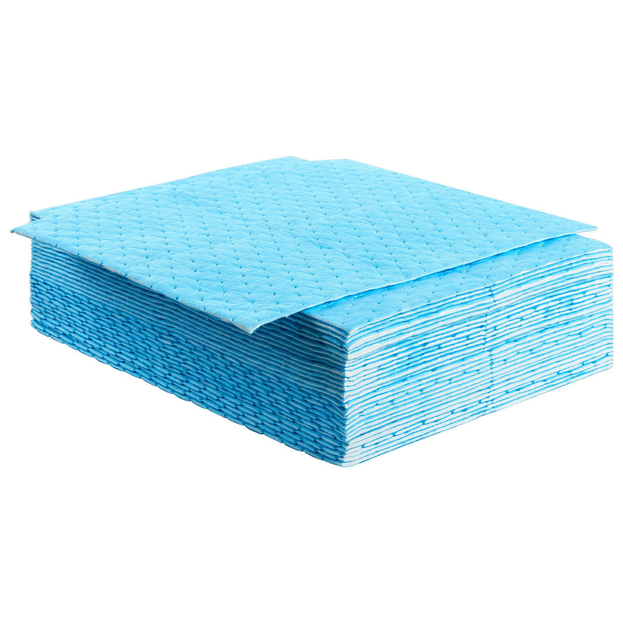 VEVOR Spill Absorbent Pads, Water Absorbing Mat Pad in Dispenser Box, 6 Gal Capacity, 15" L x19" W Polypropylene Absorbent Pad for Water, 30 pcs per