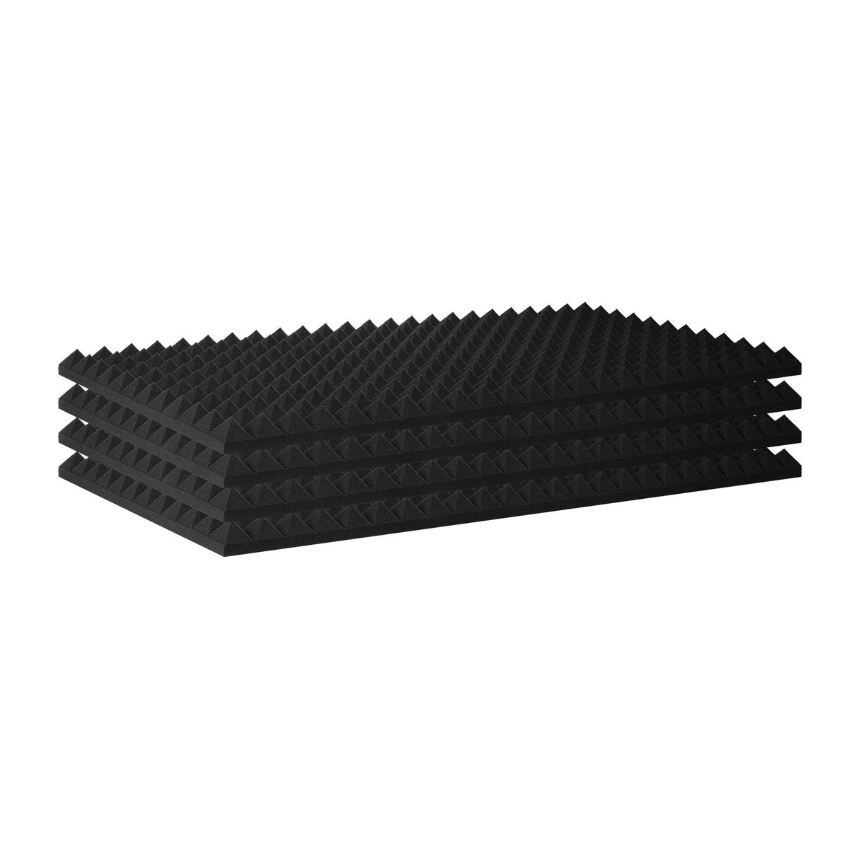VEVOR Acoustic Foam Panels 4 Pack 48 x 24 x 2 in for Studio Wall and Ceiling