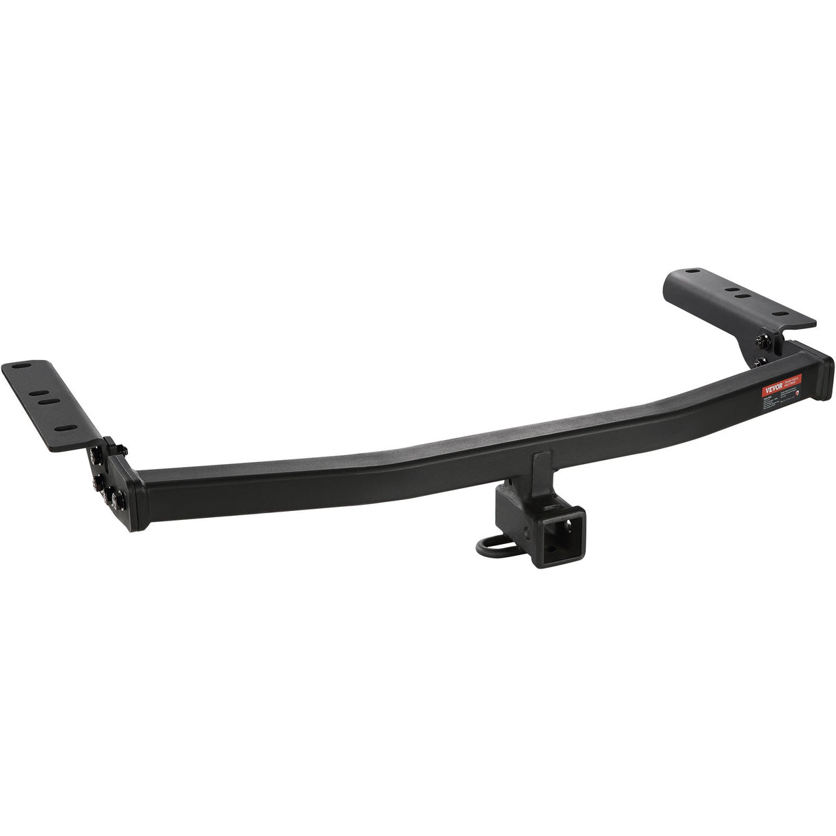 VEVOR Class 3 Trailer Hitch, 2-Inch Receiver, Q455B Steel Tube Frame, Compatible with 2020-2023 Toyota Highlander, Multi-Fit Hitch to Receive Ball Mount, Cargo Carrier, Bike Rack, and Tow Hook, Black