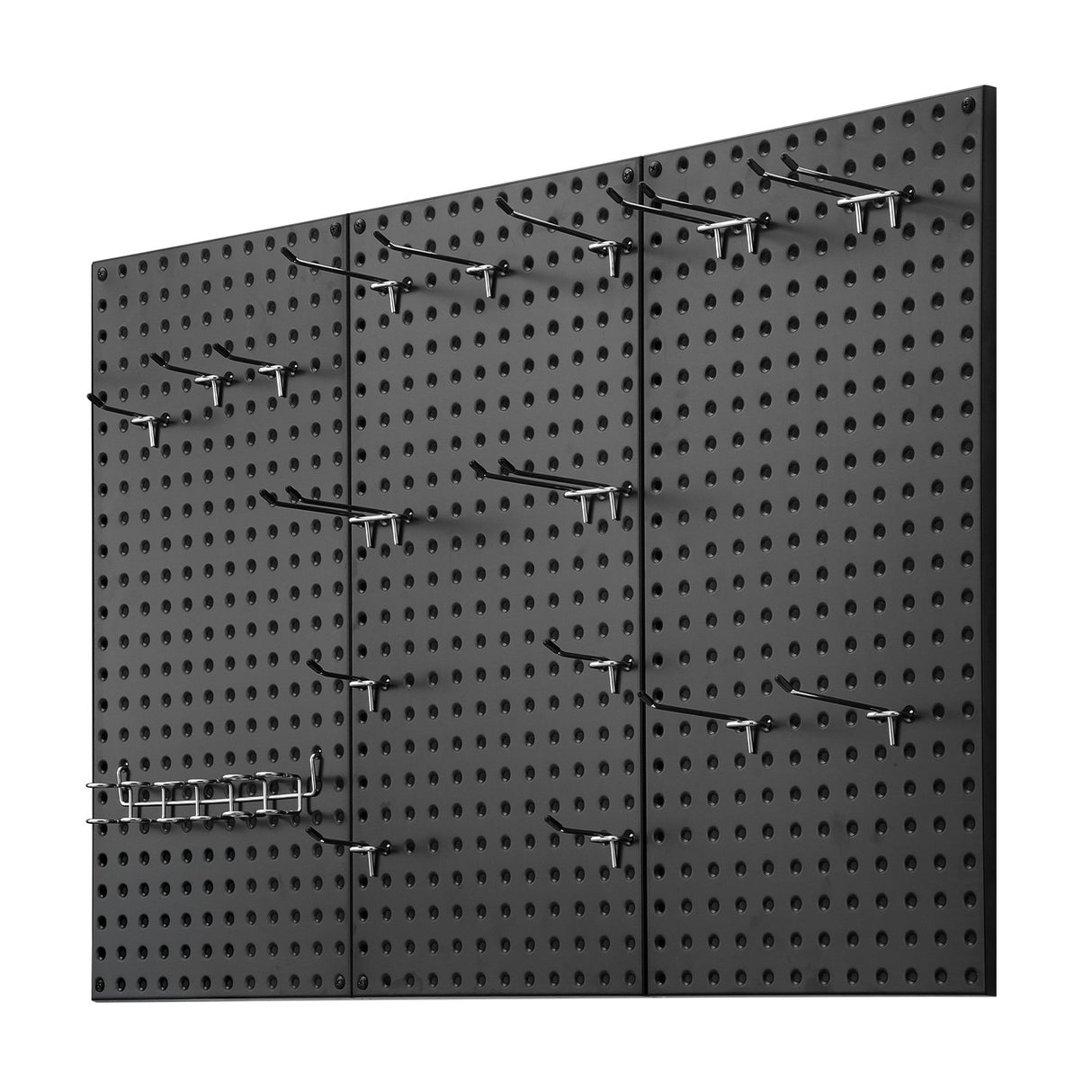 VEVOR Metal Pegboard Panels609.6 x 304.8 mm3 Panels Wall Organizer for Home