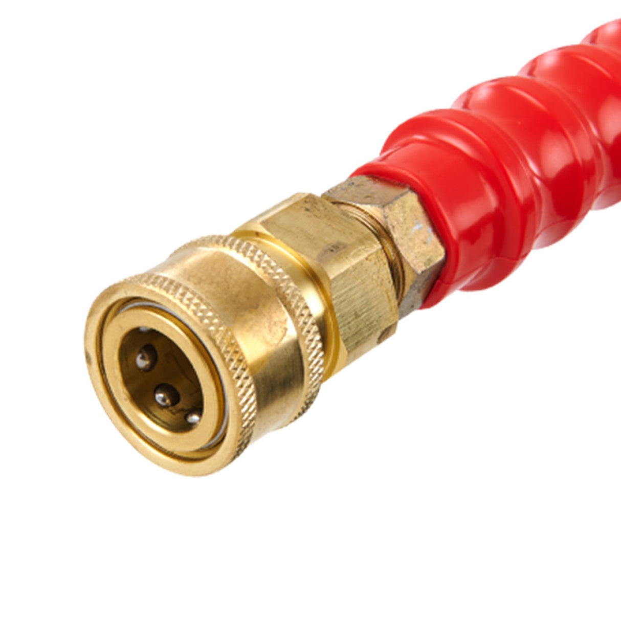 VEVOR Pressure Washer Hose, 100FT, Kink Free 3/8"-?14.8 Male, 3/8"-?15 Female For Most Brand Pressure Washers, 4.9'' Bending Radius, 4800 PSI Heavy
