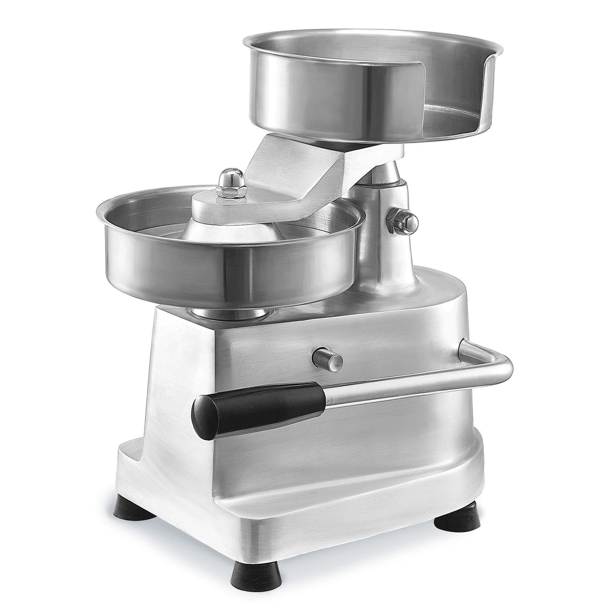 VEVOR Commercial Burger Patty Maker, 150mm Hamburger Beef Patty Maker, Heavy Duty Food-Grade Stainless Steel Bowl Burger Press Machine, Kitchen Meat Forming Processor with 1000 Pcs Patty Papers