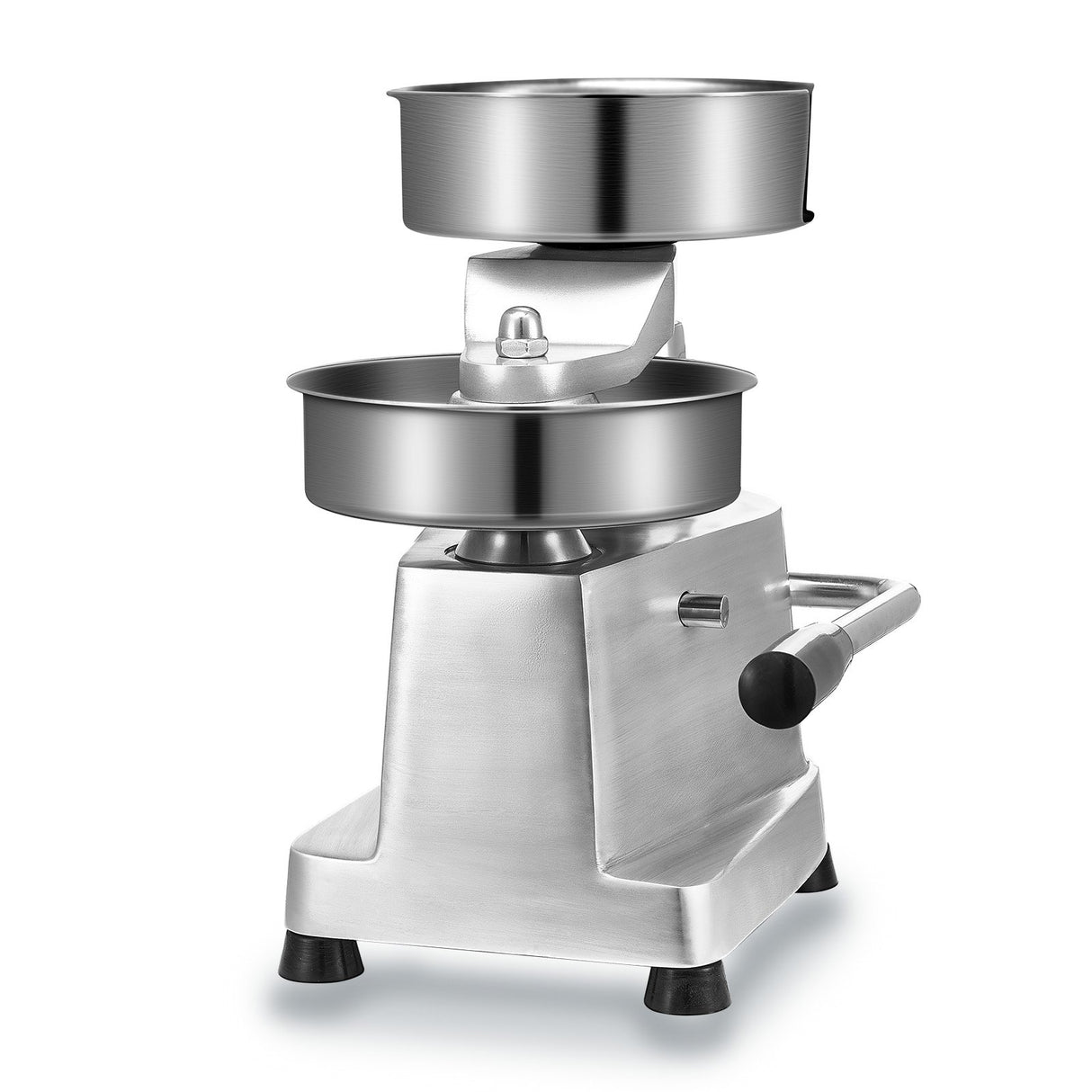 Commercial Burger Patty Maker, 150mm Hamburger Beef Patty Maker, Heavy Duty Food-Grade Stainless Steel Bowl Burger Press Machine, Kitchen Meat Forming Processor with 1000 Pcs Patty Papers