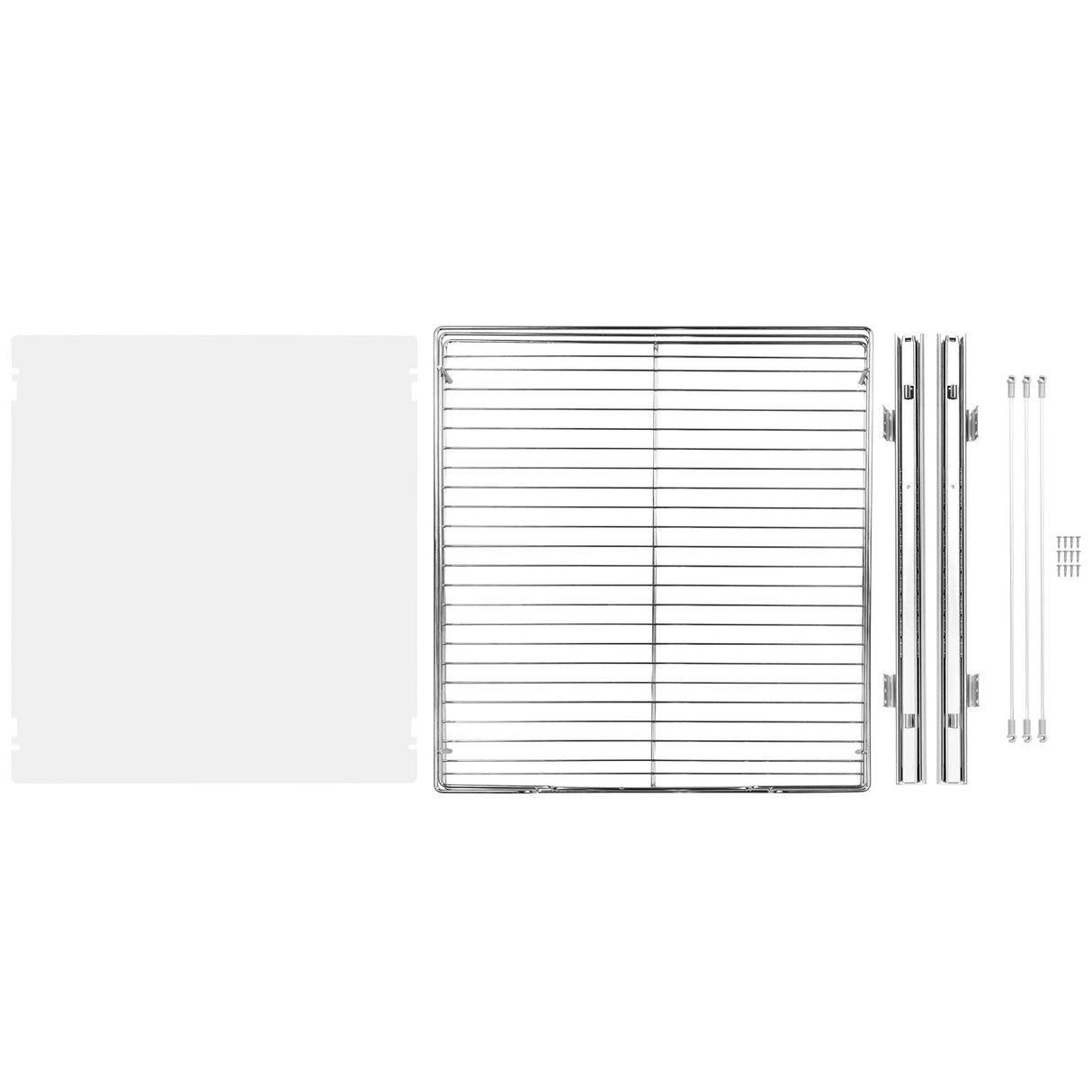 VEVOR Pull Out Cabinet Under Sink Organizer 20 x 21 Inch Wire Drawer Basket