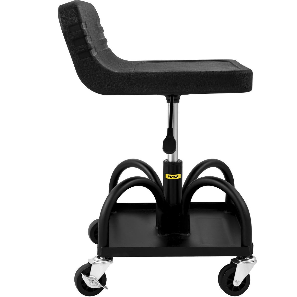 Rolling Garage Stool 300LBS Adjustable Mechanic Work Shop Seat w/Casters
