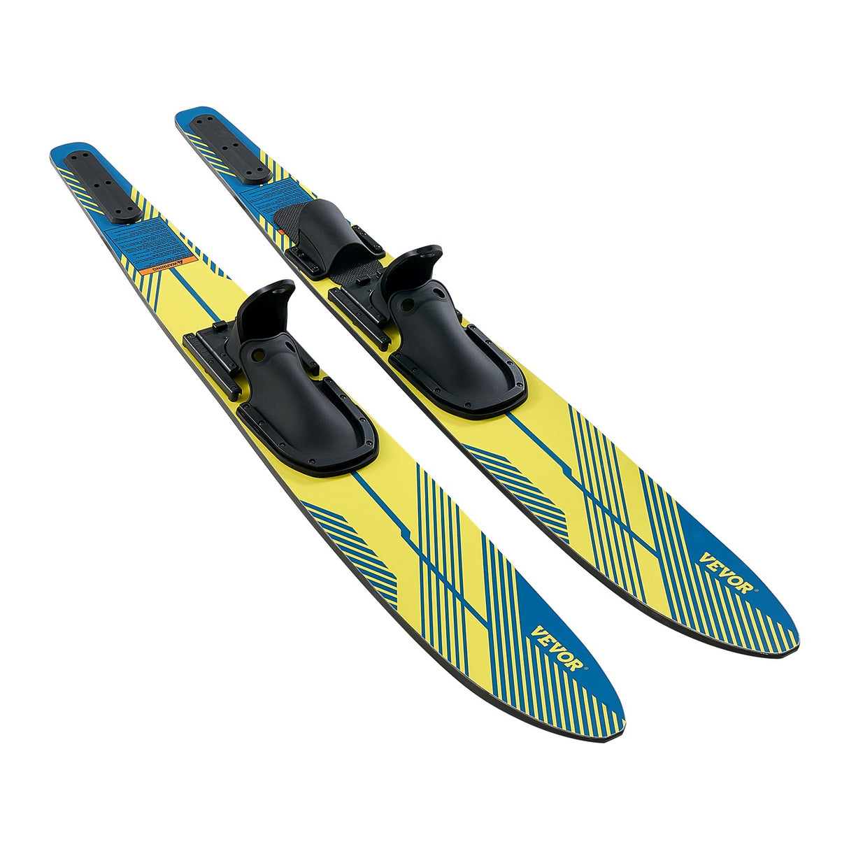 VEVOR 150 cm Water Skis Combo Adults Water Skis with X-7 Adjustable Bindings