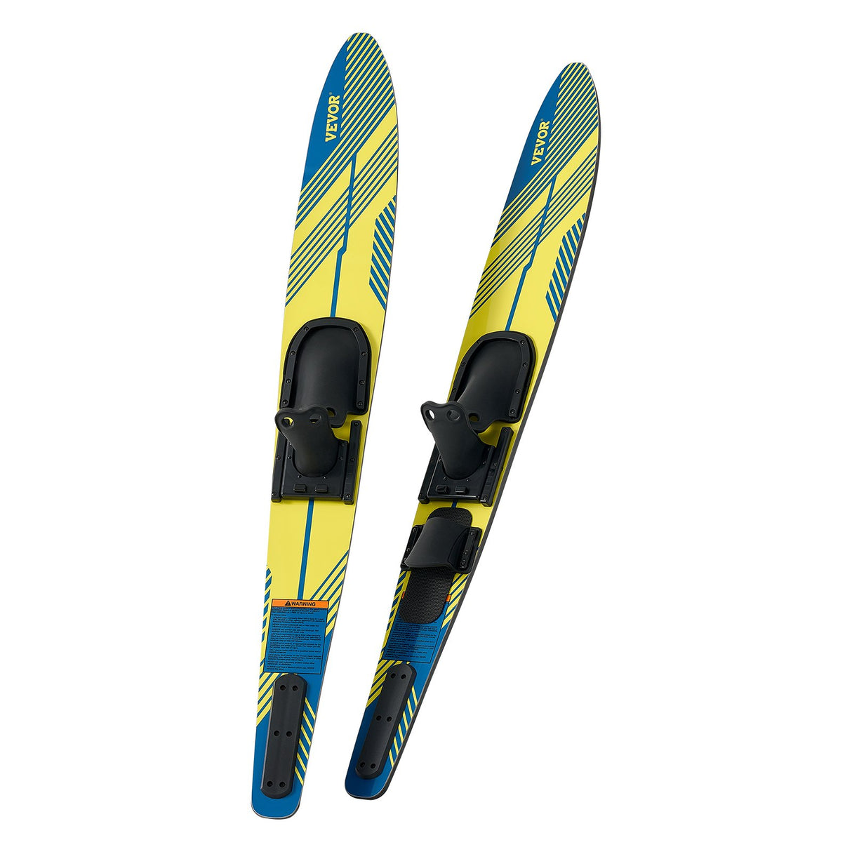 VEVOR 150 cm Water Skis Combo Adults Water Skis with X-7 Adjustable Bindings