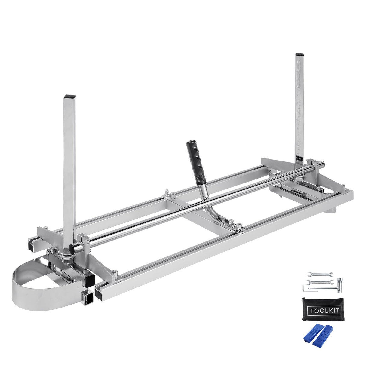 VEVOR Portable Chainsaw Mill 14"-36" Guide Bar 0.2"-11.81" Cutting Thickness