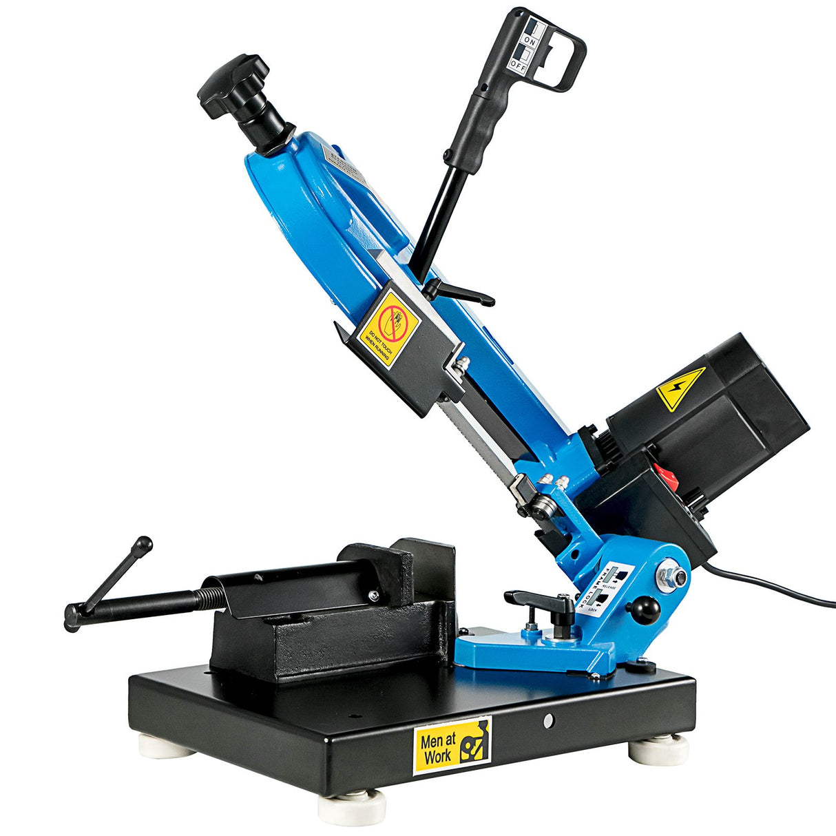 VEVOR BS-85 Electric Metal Bandsaw 1000W 85mm Variable Speed Cutting Band Saw