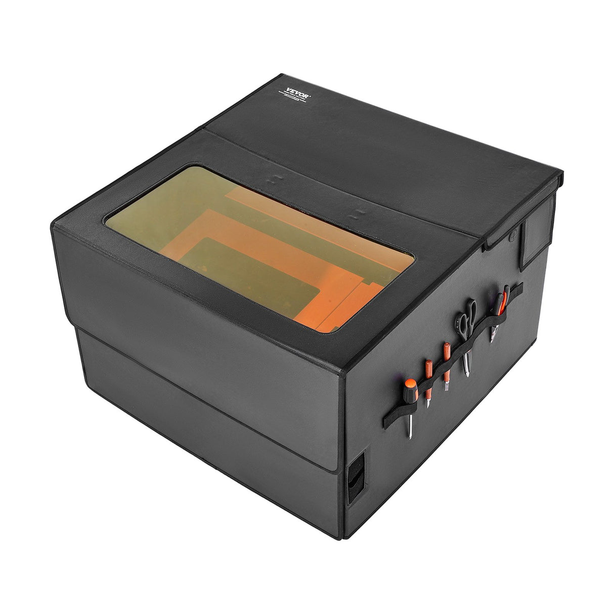 VEVOR Laser Engraver Enclosure 800 x 800 x 500 mm Fireproof Protective Cover